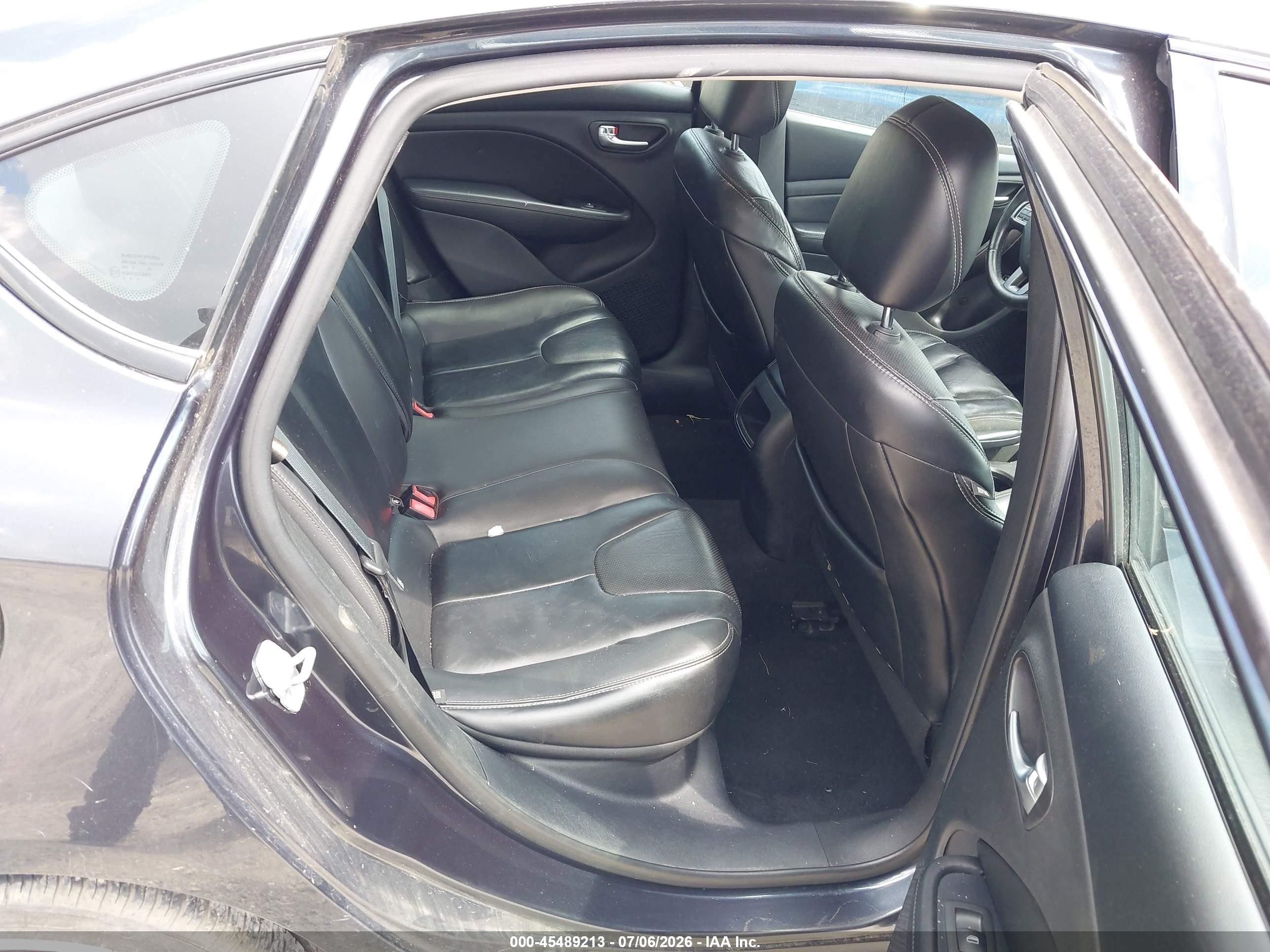2014 Dodge Dart Limited Черный vin: 1C3CDFCB8ED675245