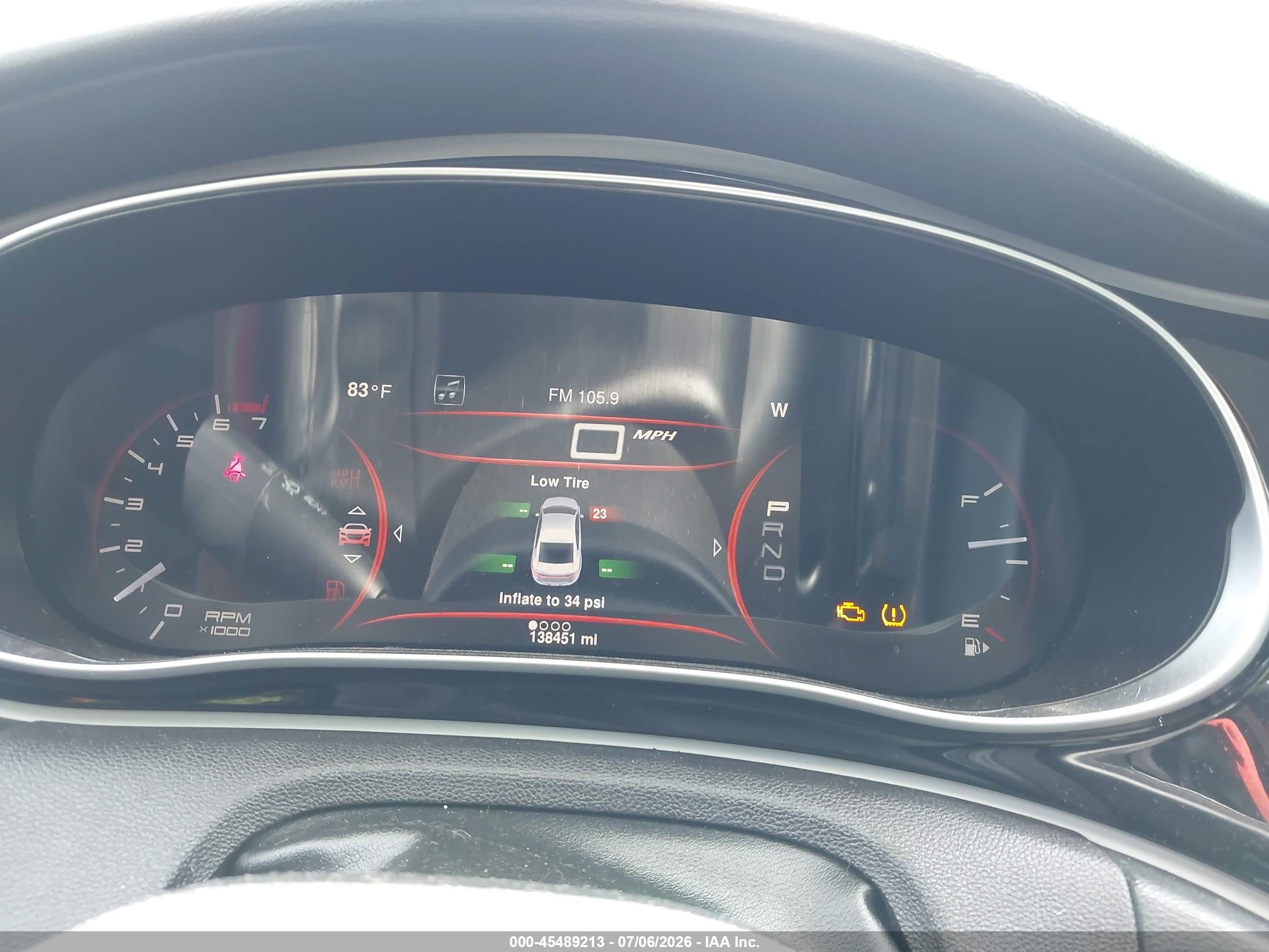 2014 Dodge Dart Limited Черный vin: 1C3CDFCB8ED675245