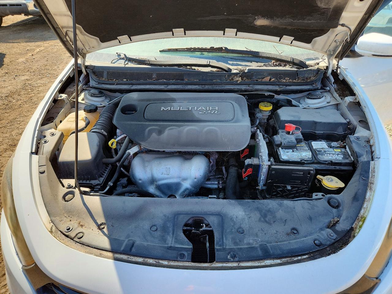 2014 Dodge Dart Limited White vin: 1C3CDFCB8ED860976