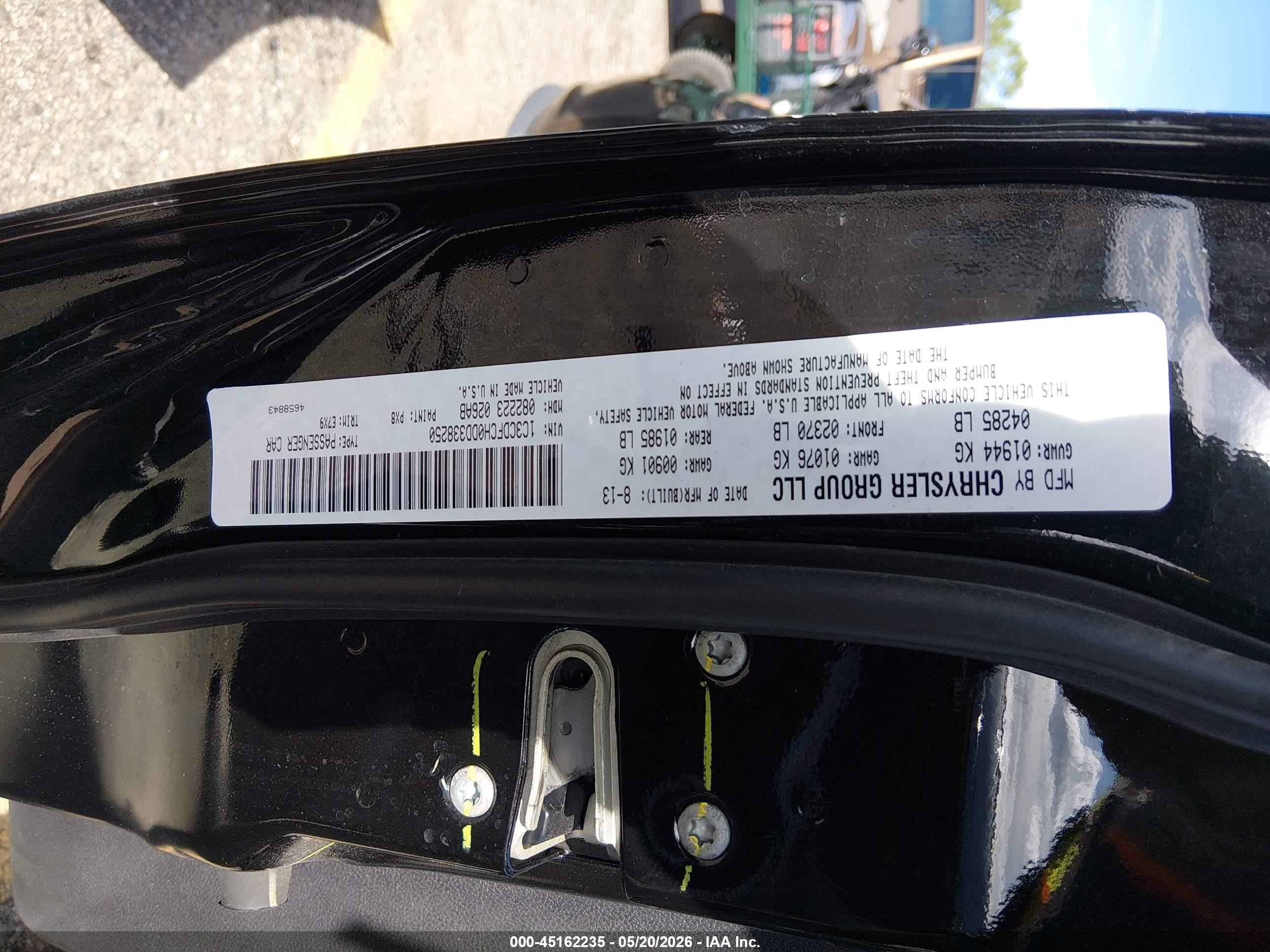 2013 Dodge Dart Limited Black vin: 1C3CDFCH0DD338250