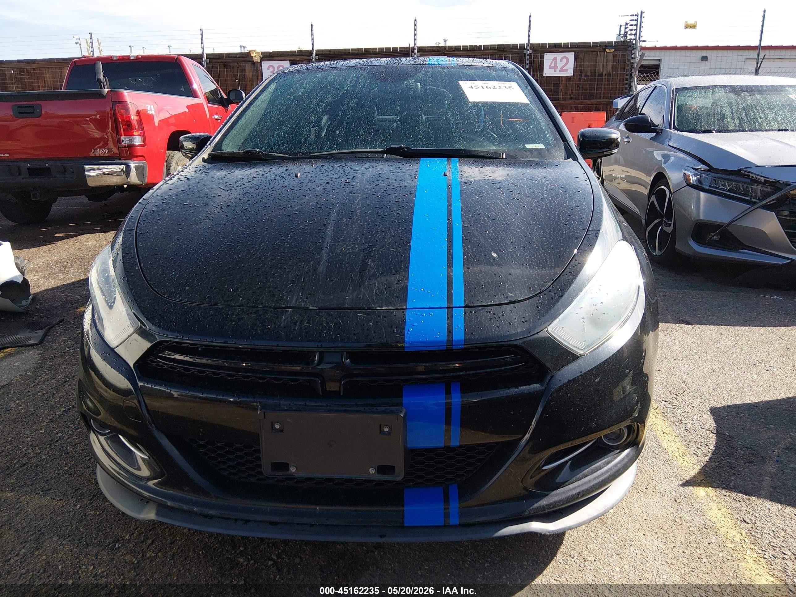2013 Dodge Dart Limited Black vin: 1C3CDFCH0DD338250