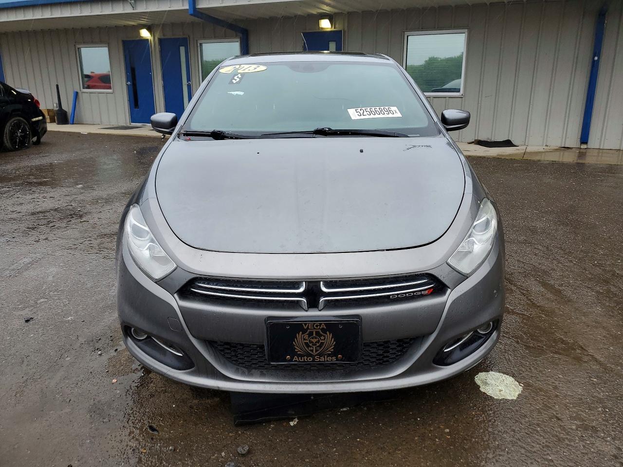 2013 Dodge Dart Limited Gray vin: 1C3CDFCH1DD323451