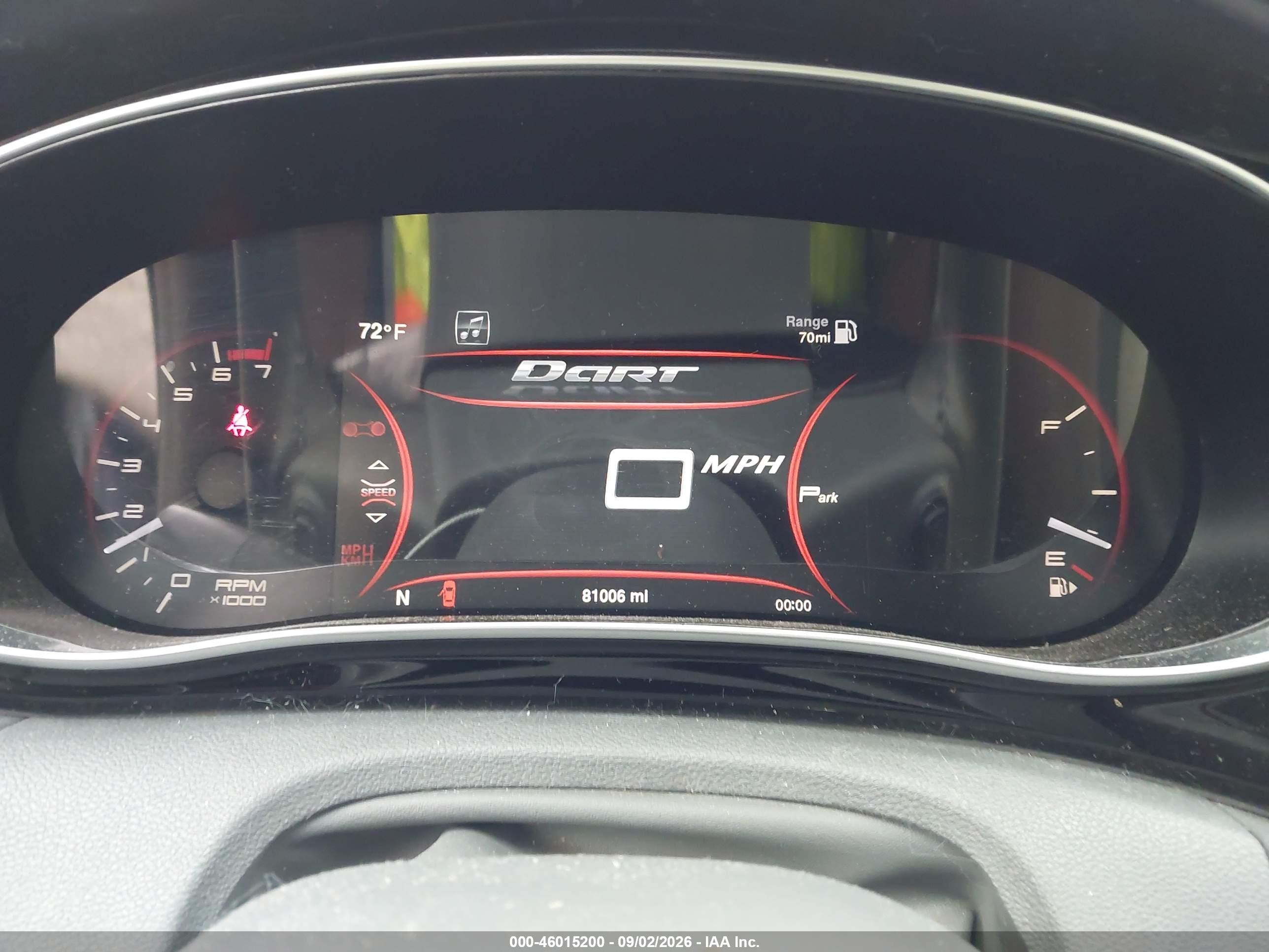 2013 Dodge Dart Limited Черный vin: 1C3CDFCH2DD133528