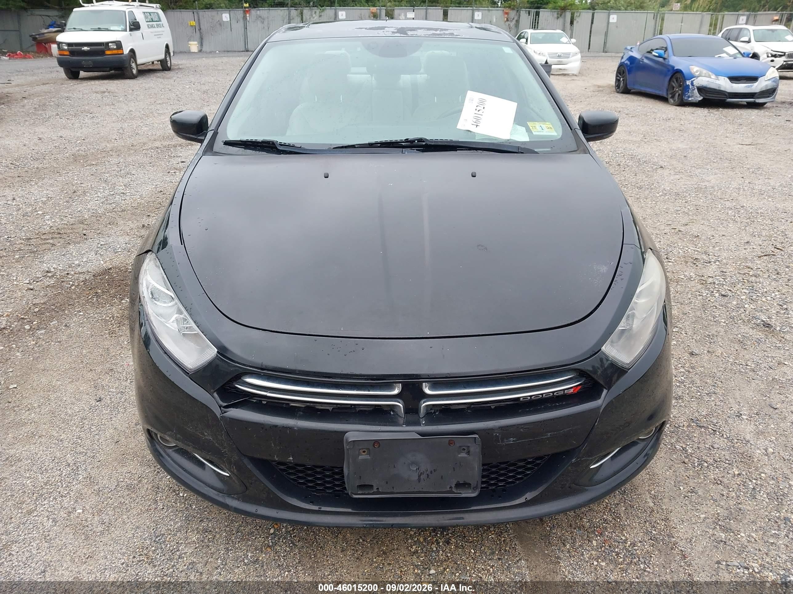 2013 Dodge Dart Limited Черный vin: 1C3CDFCH2DD133528
