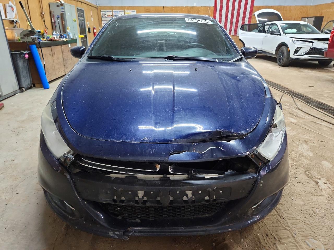 2013 Dodge Dart Limited Blue vin: 1C3CDFCH2DD181871