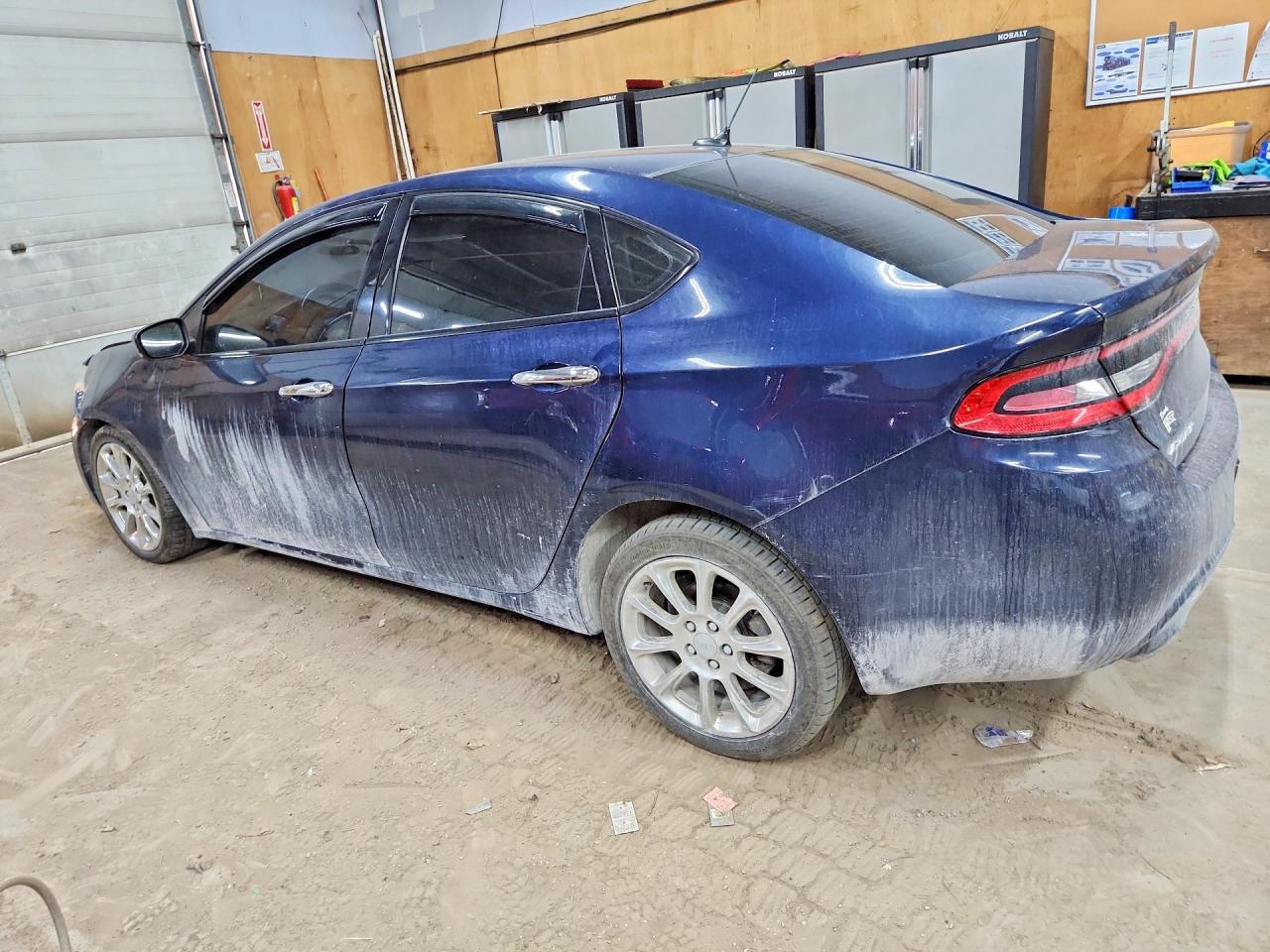 2013 Dodge Dart Limited Blue vin: 1C3CDFCH2DD181871