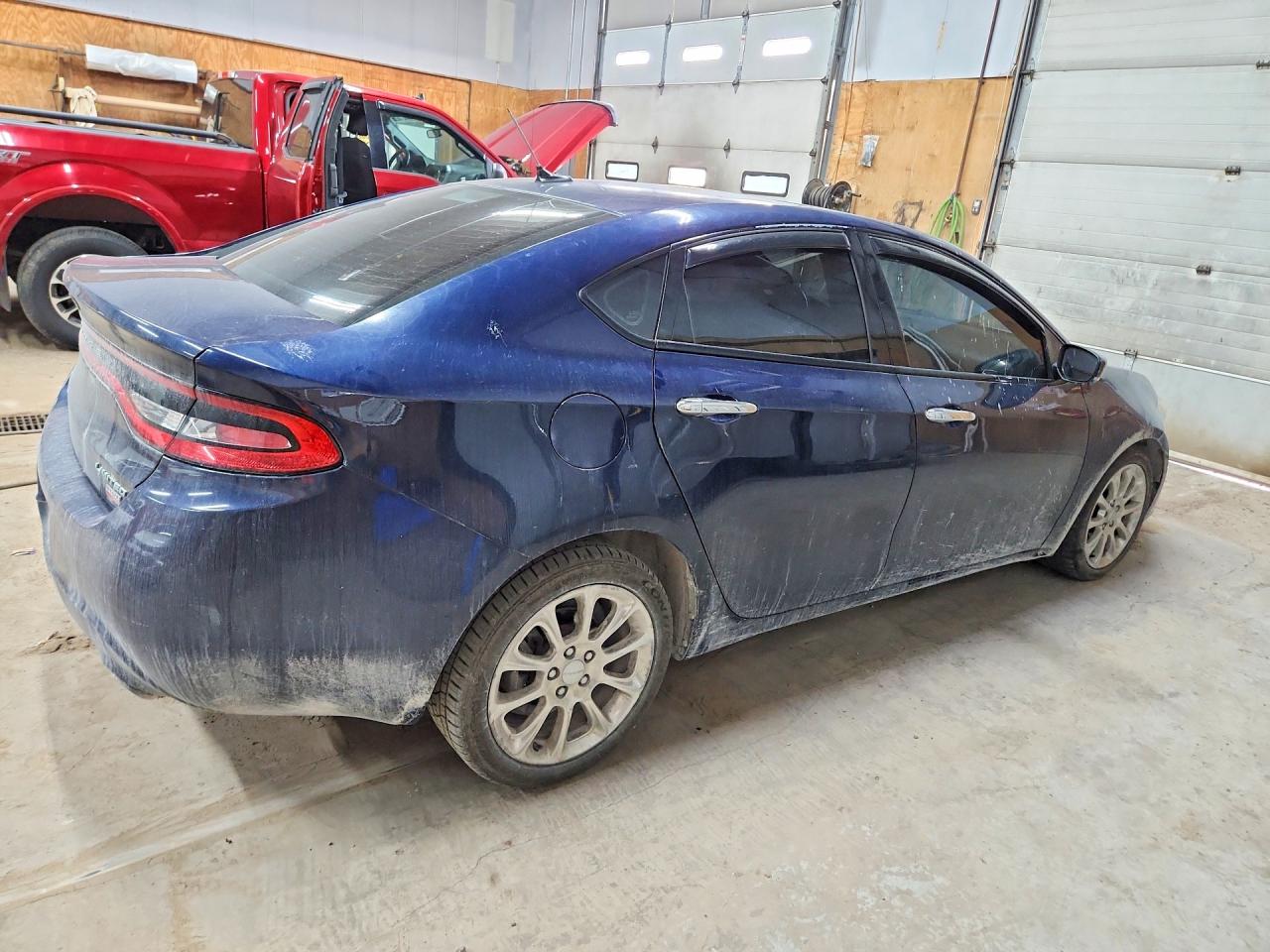 2013 Dodge Dart Limited Blue vin: 1C3CDFCH2DD181871