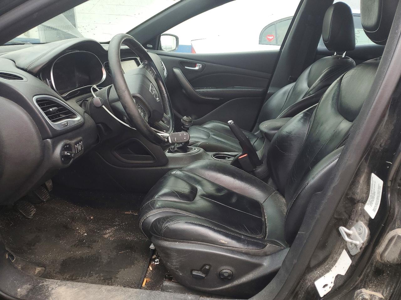2013 Dodge Dart Black vin: 1C3CDFCH2DD318839