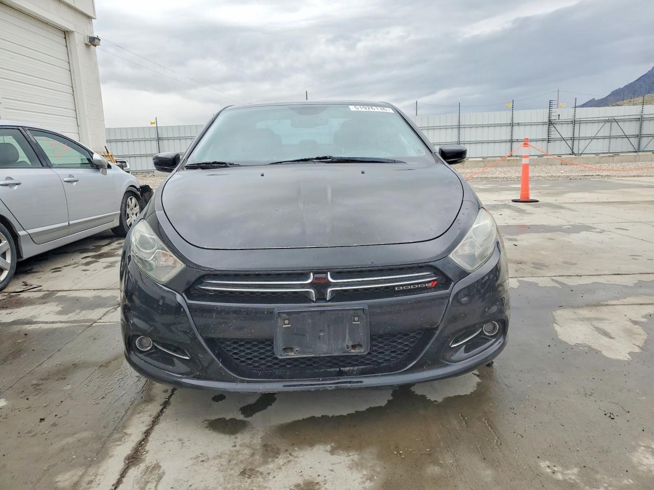2013 Dodge Dart Black vin: 1C3CDFCH2DD318839
