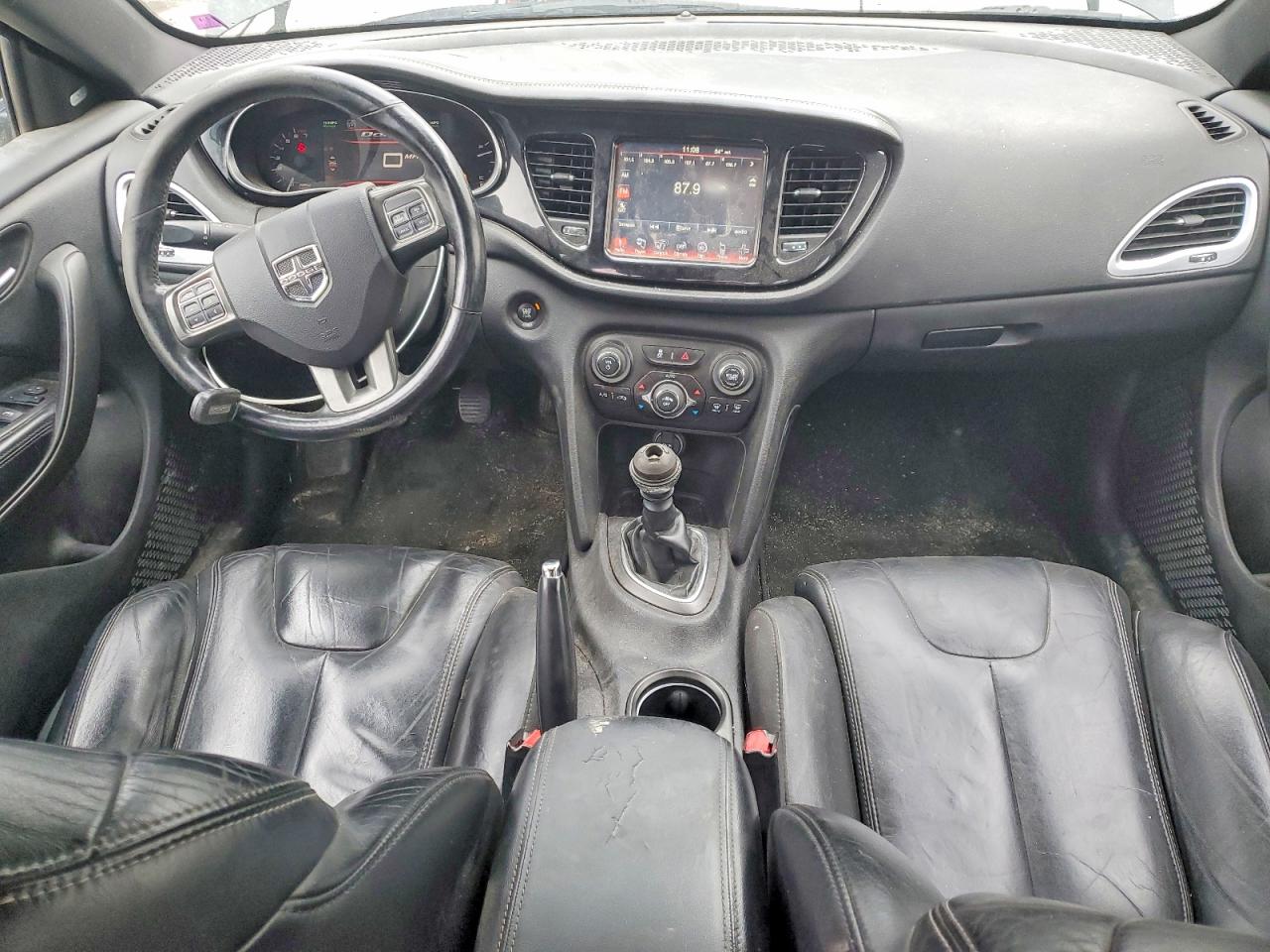 2013 Dodge Dart Black vin: 1C3CDFCH2DD318839