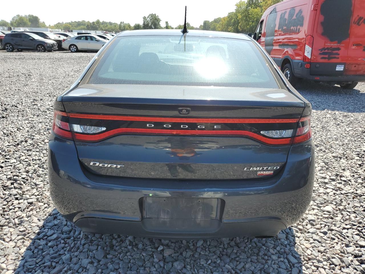 2013 Dodge Dart Limited Черный vin: 1C3CDFCH3DD206020
