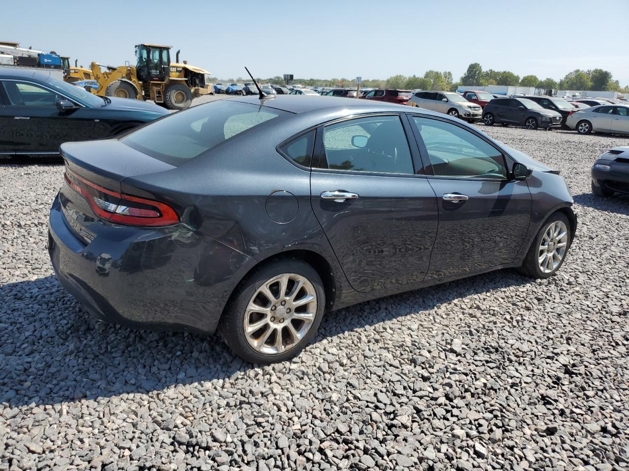 2013 Dodge Dart Limited Черный vin: 1C3CDFCH3DD206020