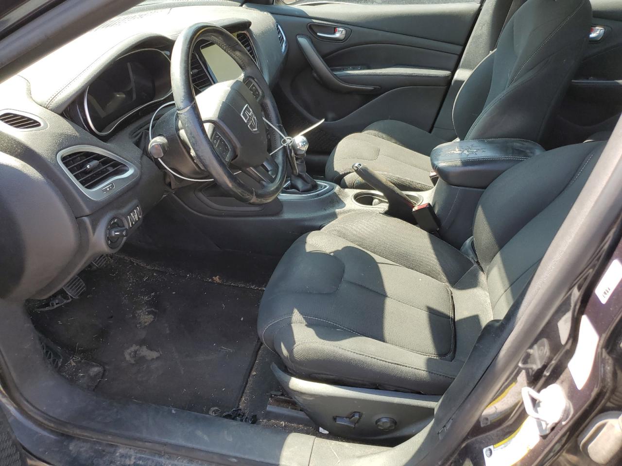2013 Dodge Dart Limited Черный vin: 1C3CDFCH3DD206020