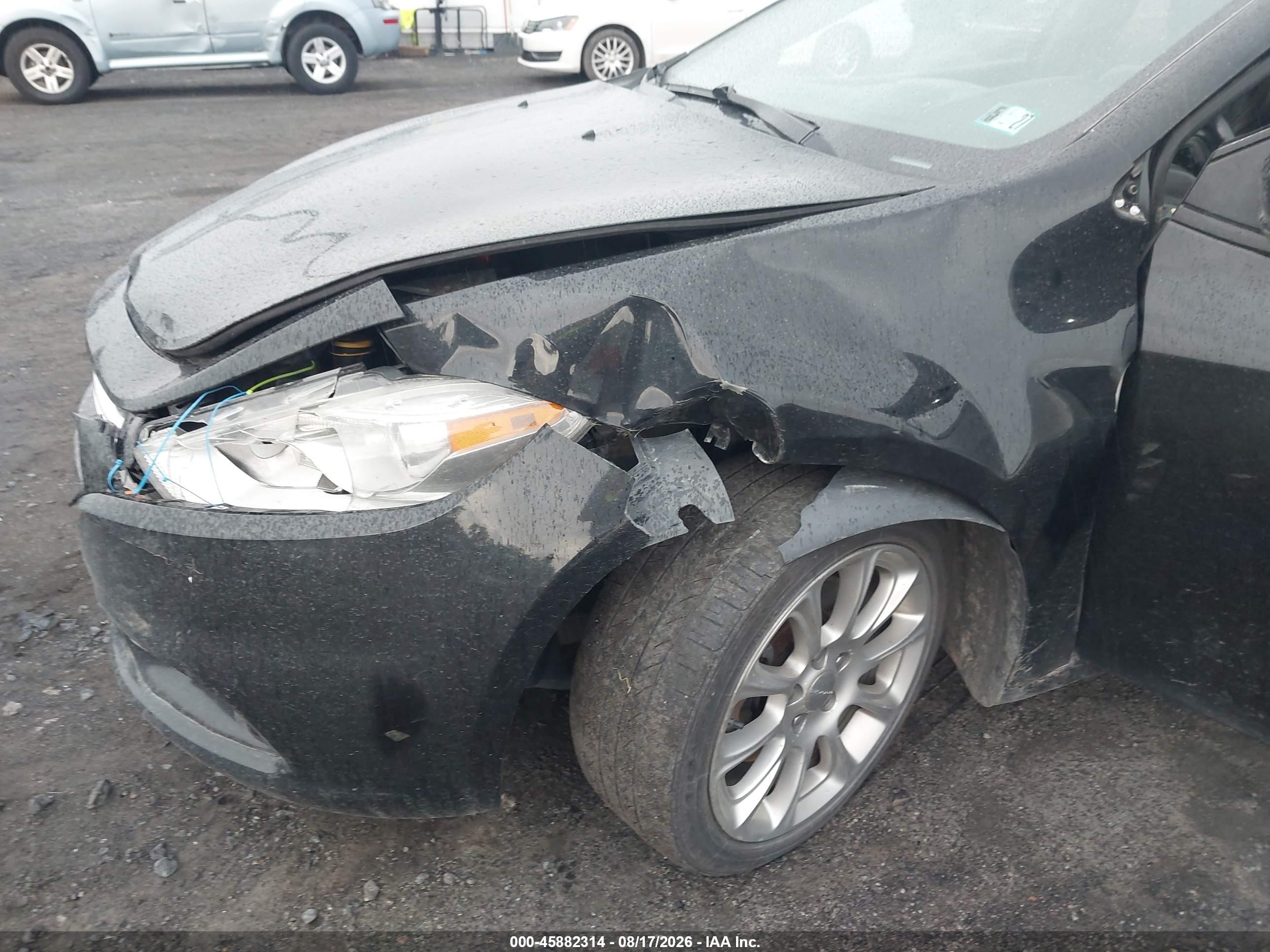 2013 Dodge Dart Limited Черный vin: 1C3CDFCH4DD293622