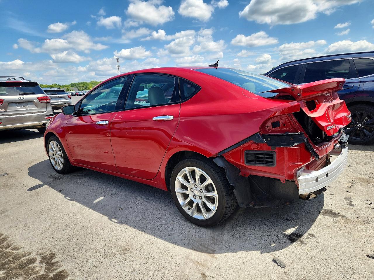 2013 Dodge Dart Limited Red vin: 1C3CDFCH5DD294178