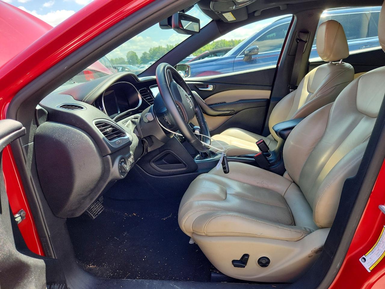 2013 Dodge Dart Limited Red vin: 1C3CDFCH5DD294178