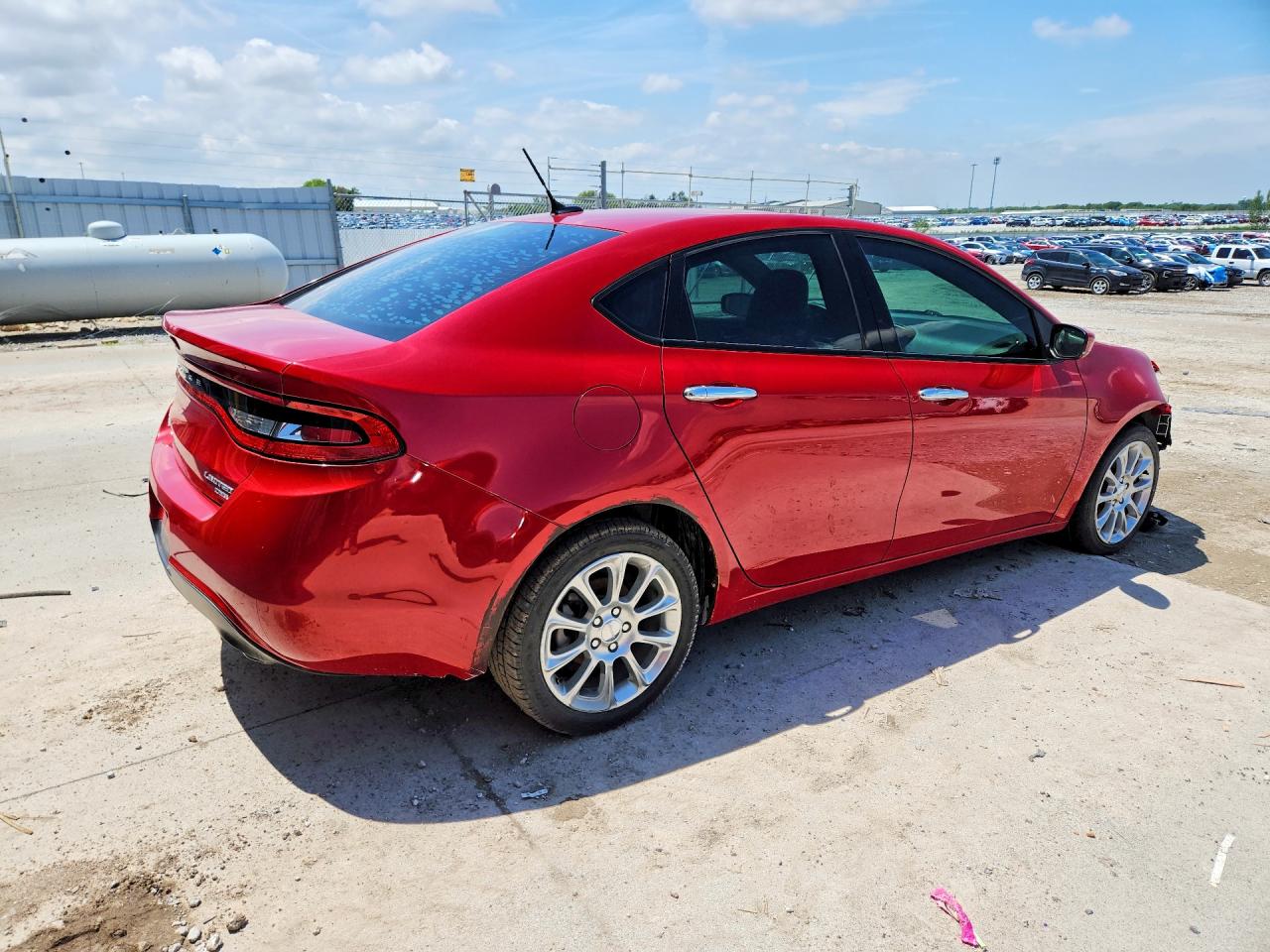 2013 Dodge Dart Limited Red vin: 1C3CDFCH5DD294620