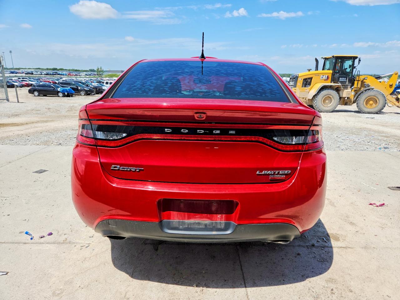 2013 Dodge Dart Limited Red vin: 1C3CDFCH5DD294620