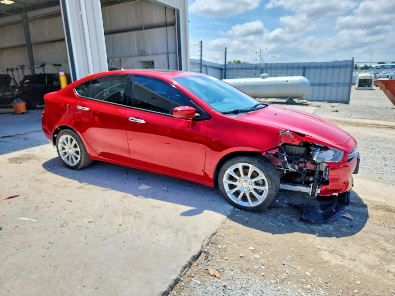 2013 Dodge Dart Limited Red vin: 1C3CDFCH5DD294620