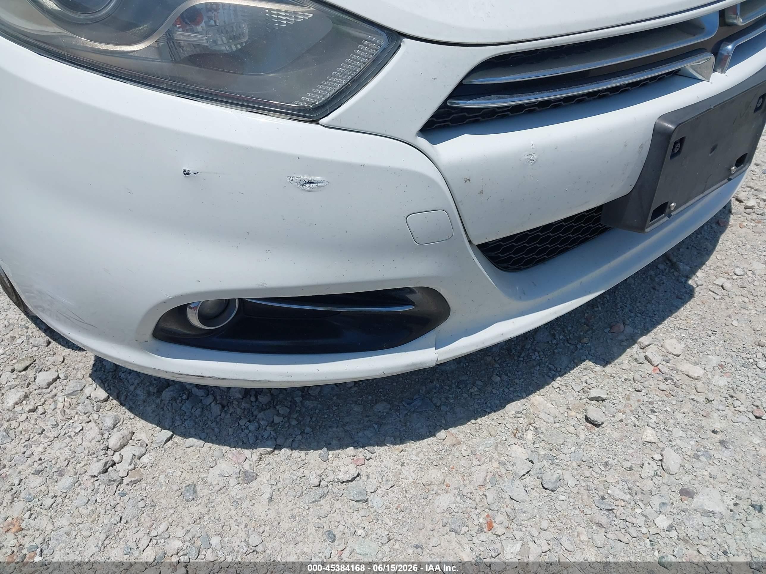 2013 Dodge Dart Limited/r/t White vin: 1C3CDFCH5DD319158