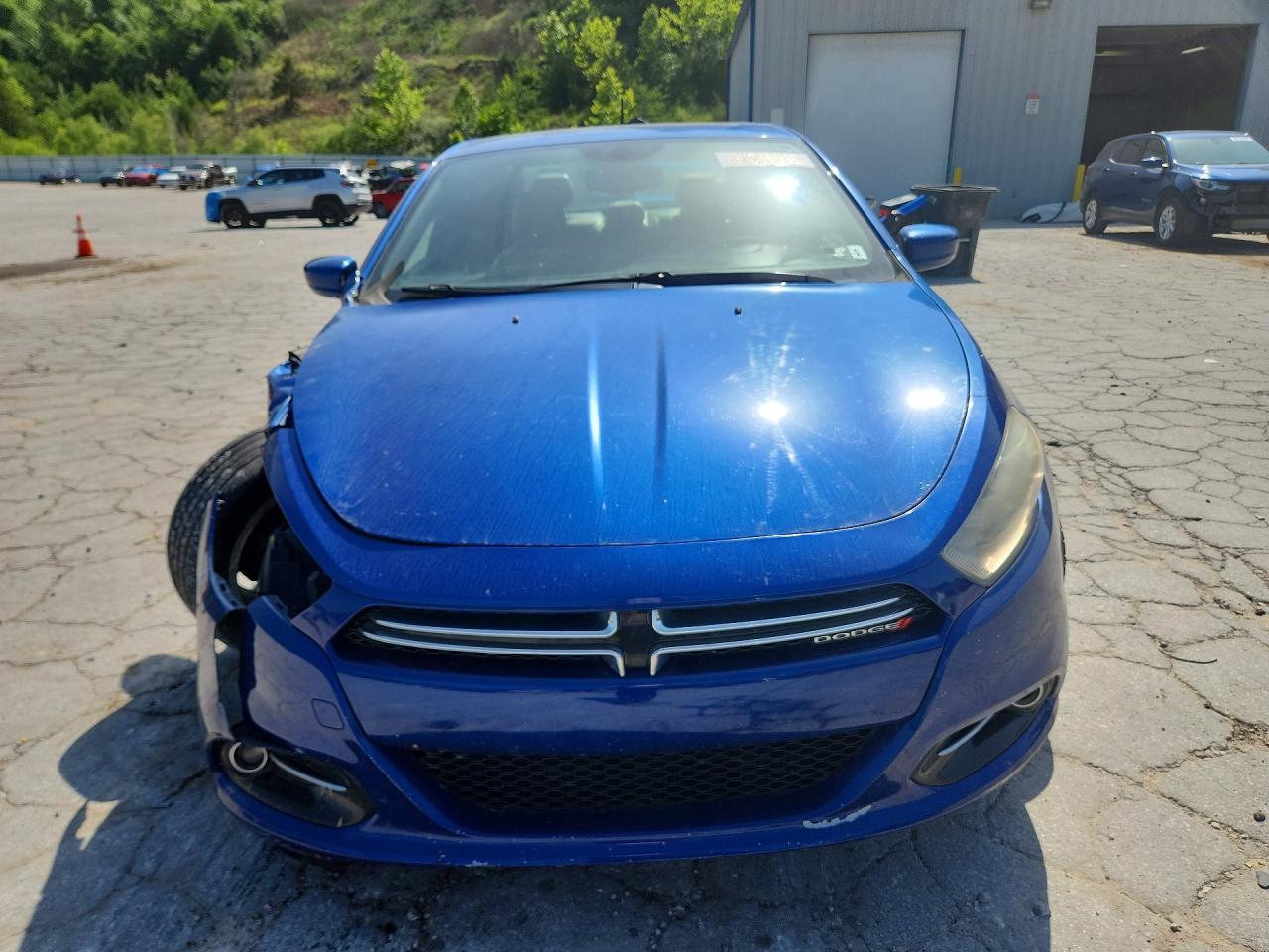 2013 Dodge Dart Limited Blue vin: 1C3CDFCH5DD322738