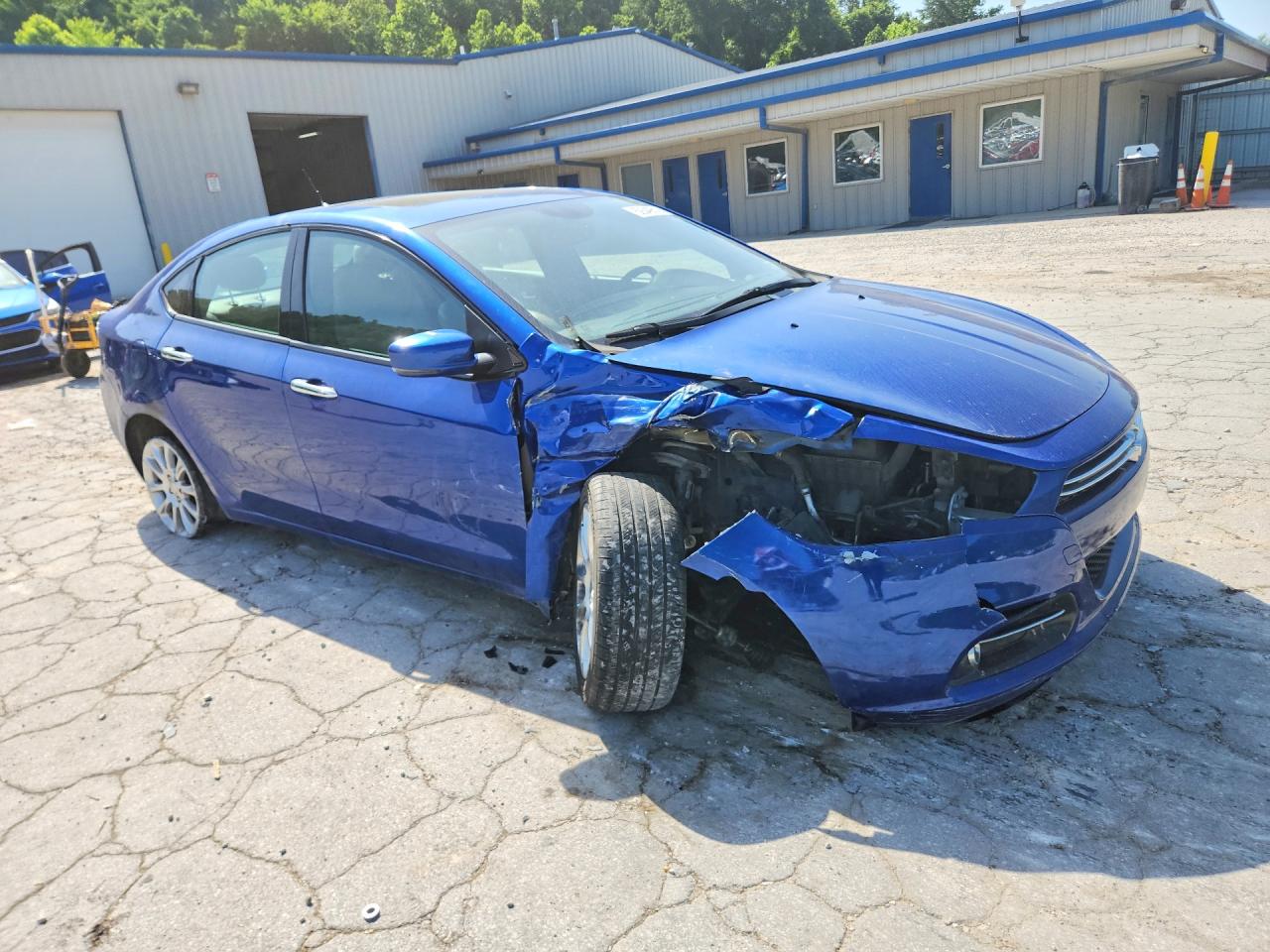 2013 Dodge Dart Limited Blue vin: 1C3CDFCH5DD322738