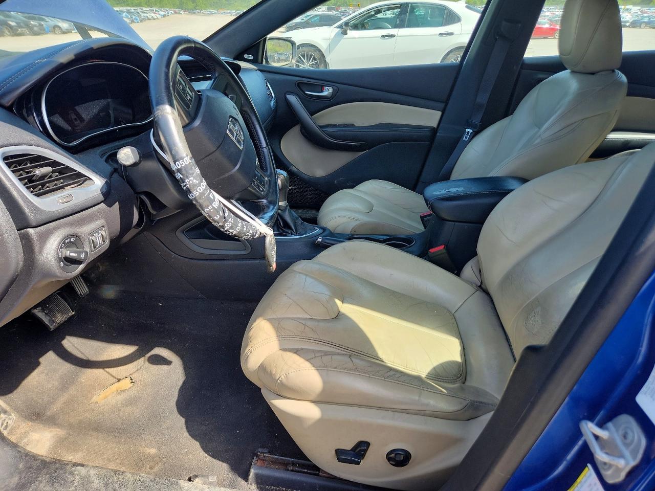 2013 Dodge Dart Limited Blue vin: 1C3CDFCH5DD322738