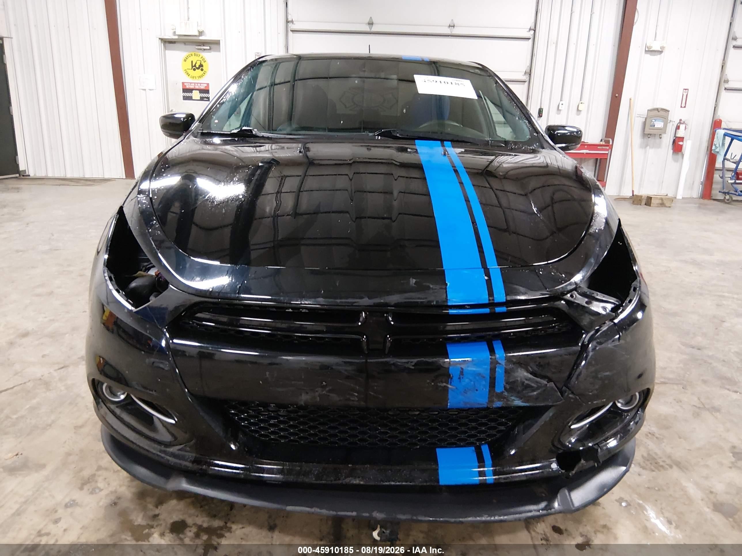 2013 Dodge Dart Limited Black vin: 1C3CDFCH6DD320805