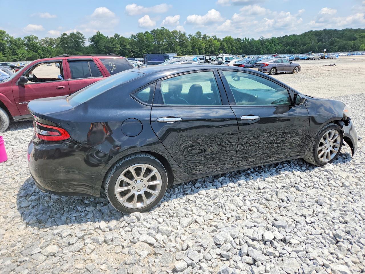 2013 Dodge Dart Limited Black vin: 1C3CDFCH6DD323722