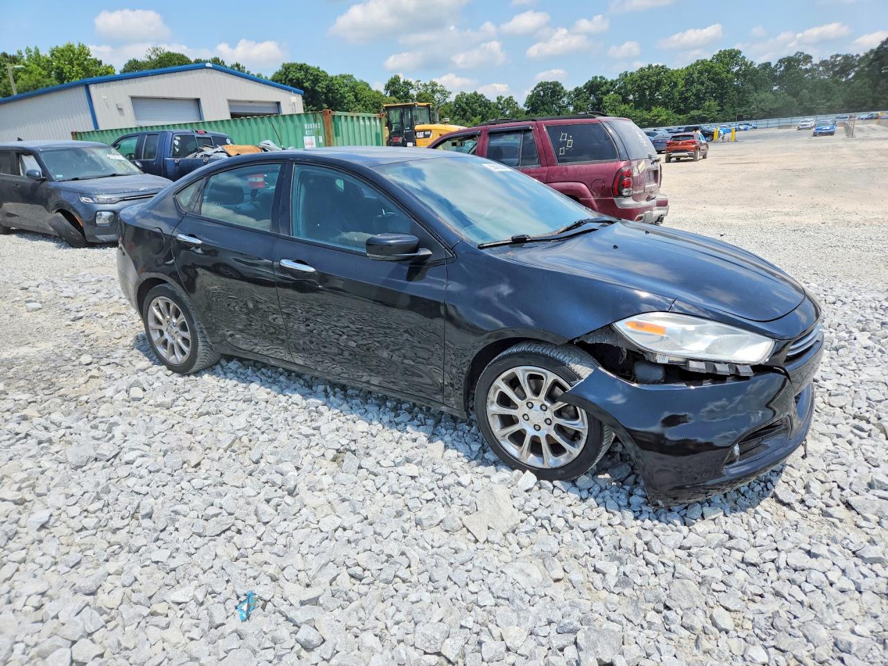 2013 Dodge Dart Limited Black vin: 1C3CDFCH6DD323722
