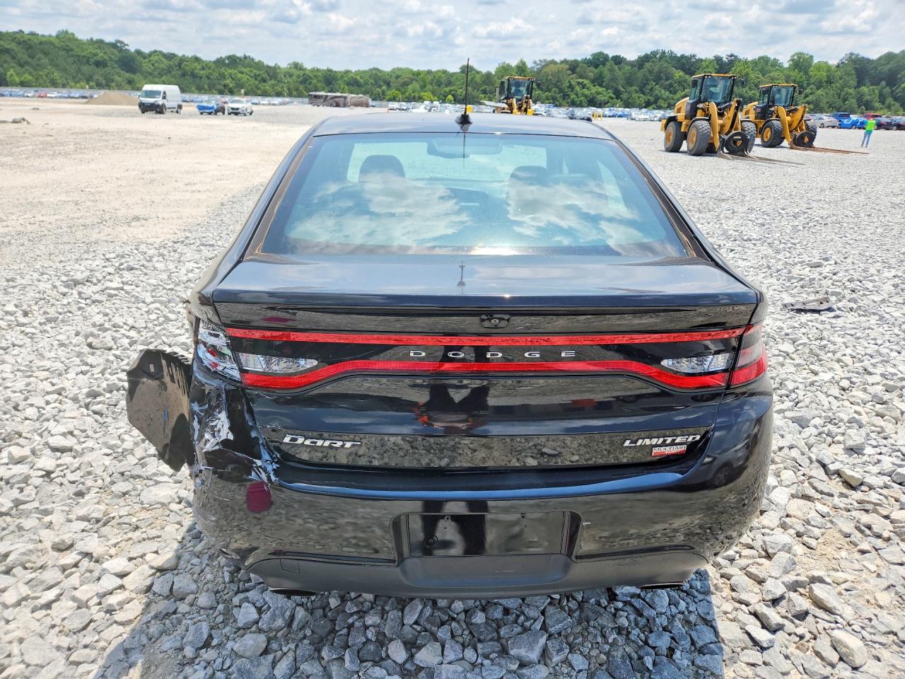2013 Dodge Dart Limited Black vin: 1C3CDFCH6DD323722