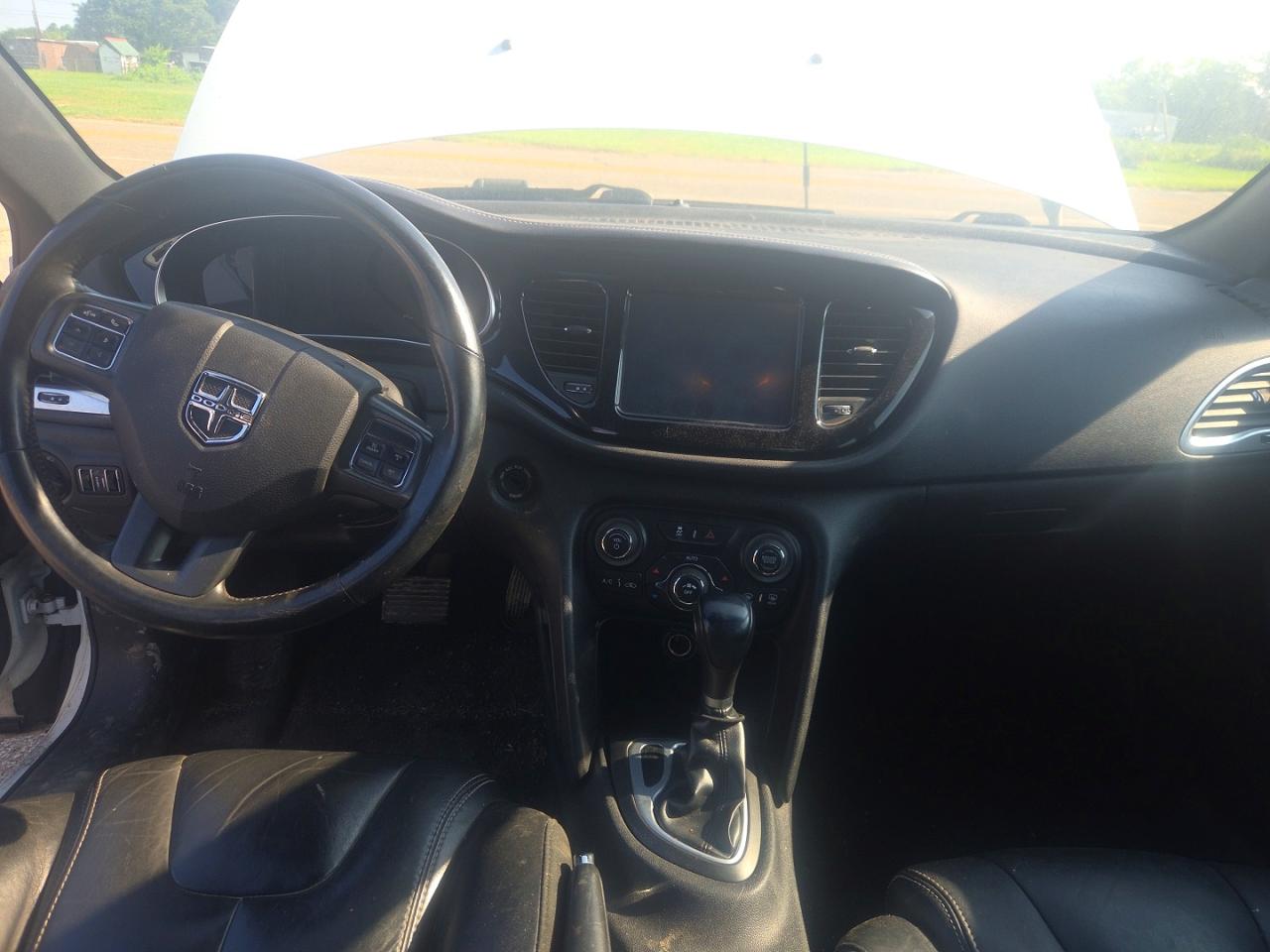 2013 Dodge Dart Limited White vin: 1C3CDFCH7DD314110