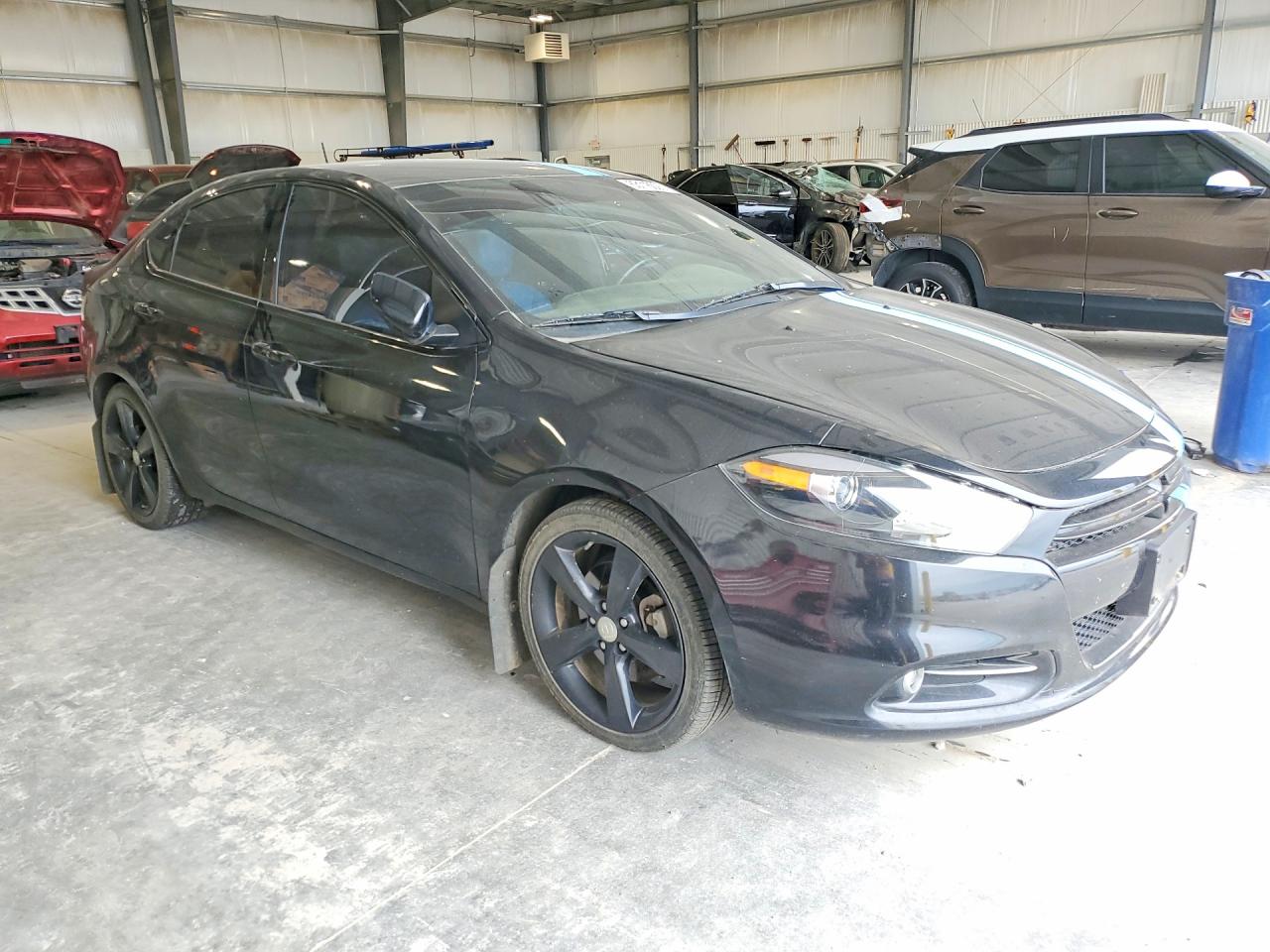 2013 Dodge Dart Limited Black vin: 1C3CDFCH7DD327875