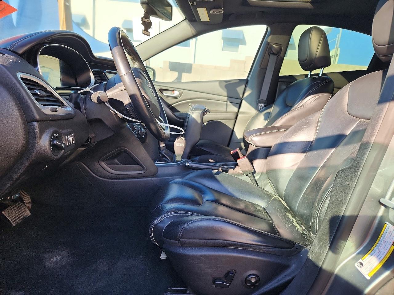 2013 Dodge Dart Limited Gray vin: 1C3CDFCH8DD285300