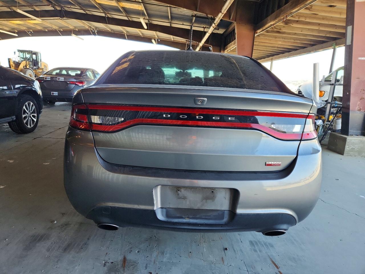 2013 Dodge Dart Limited Gray vin: 1C3CDFCH8DD285412