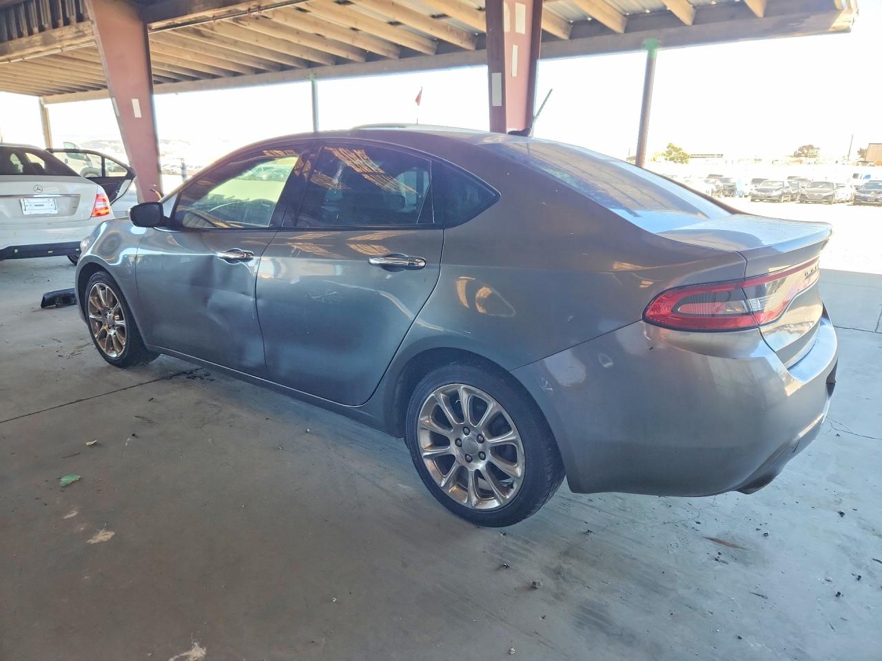 2013 Dodge Dart Limited Gray vin: 1C3CDFCH8DD285412