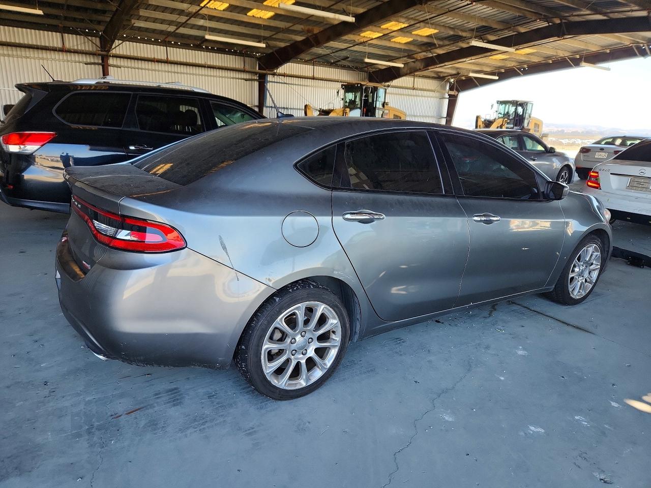 2013 Dodge Dart Limited Gray vin: 1C3CDFCH8DD285412