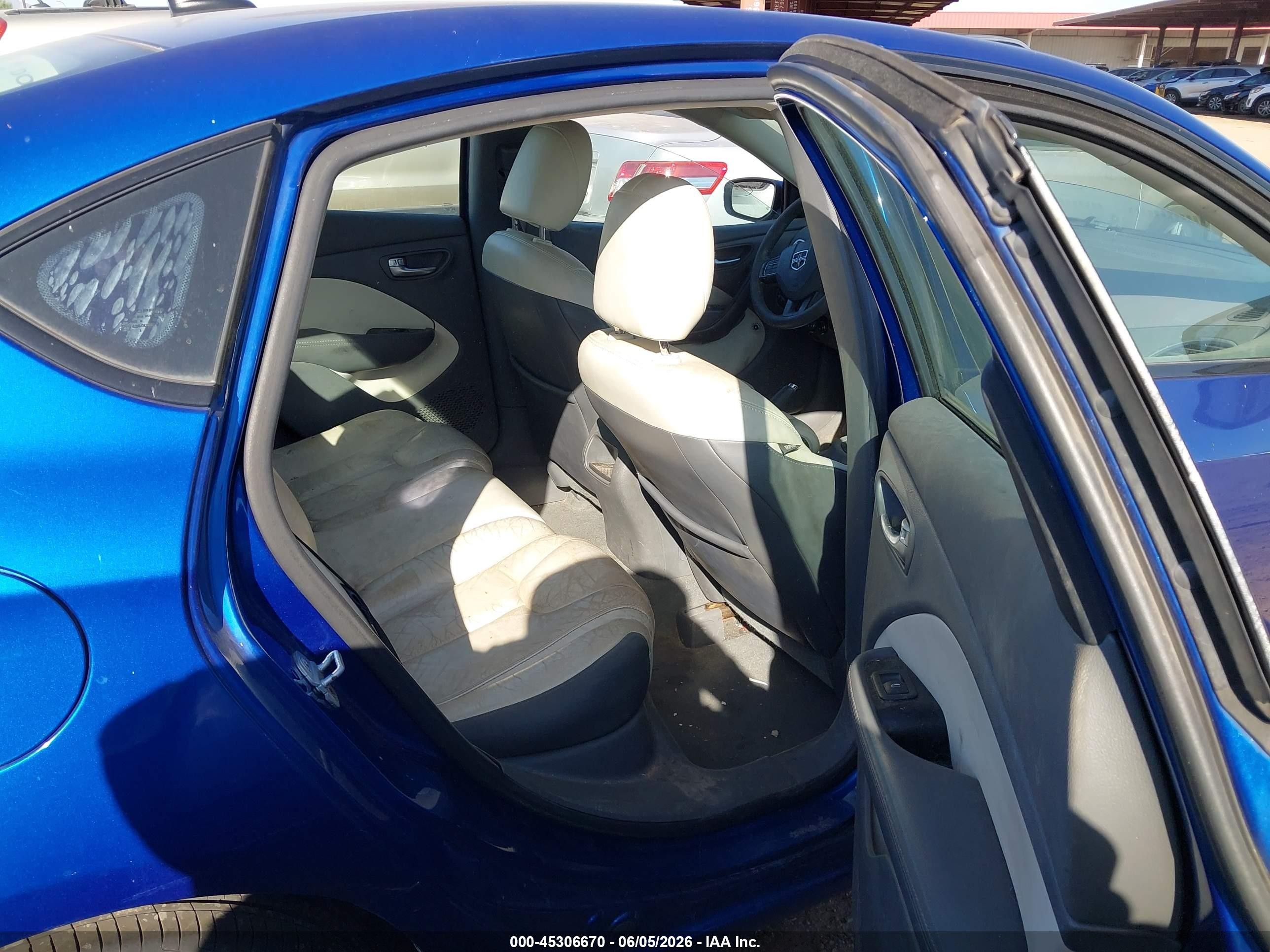 2013 Dodge Dart Limited Blue vin: 1C3CDFCH9DD131713