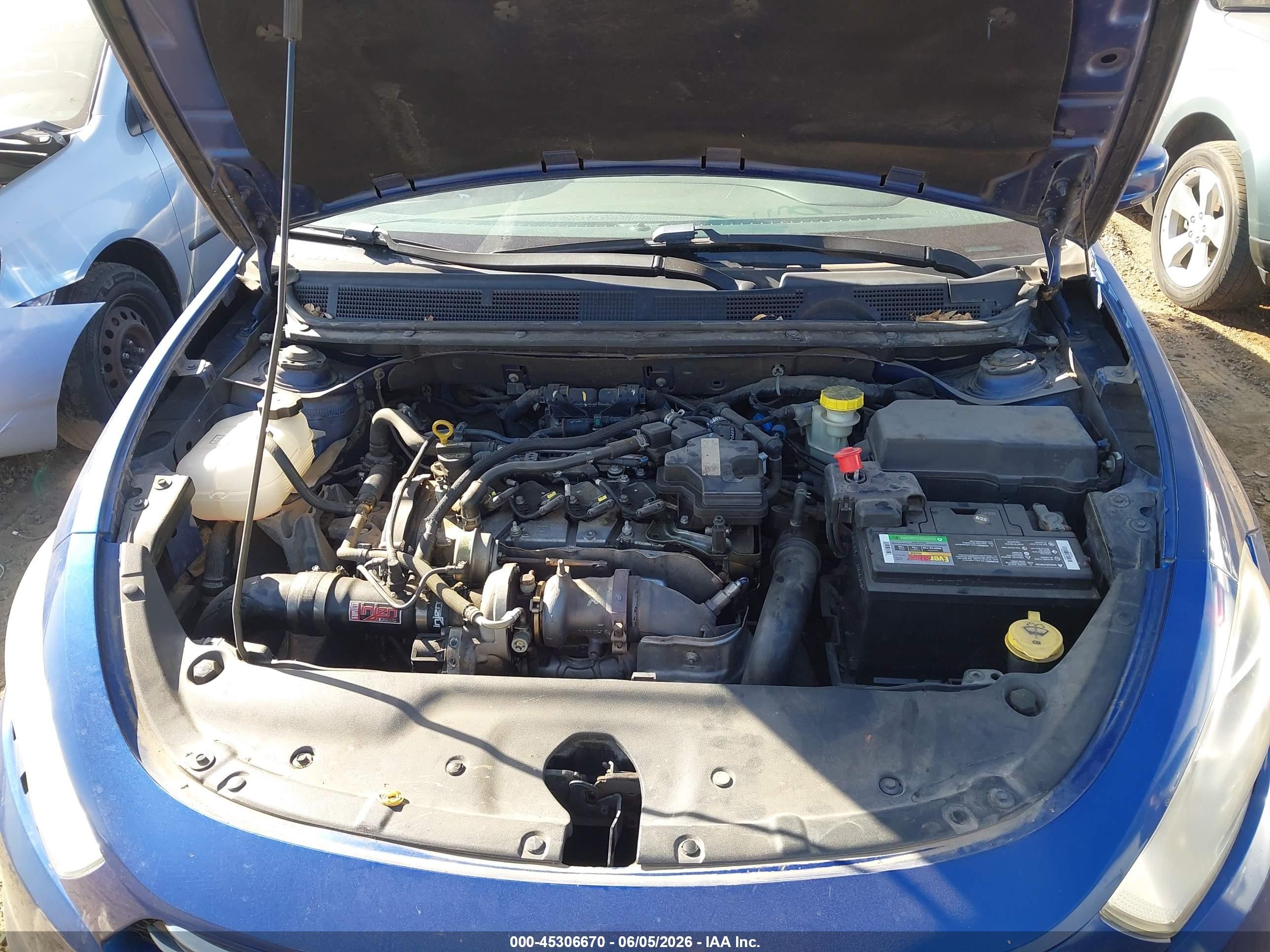 2013 Dodge Dart Limited Blue vin: 1C3CDFCH9DD131713