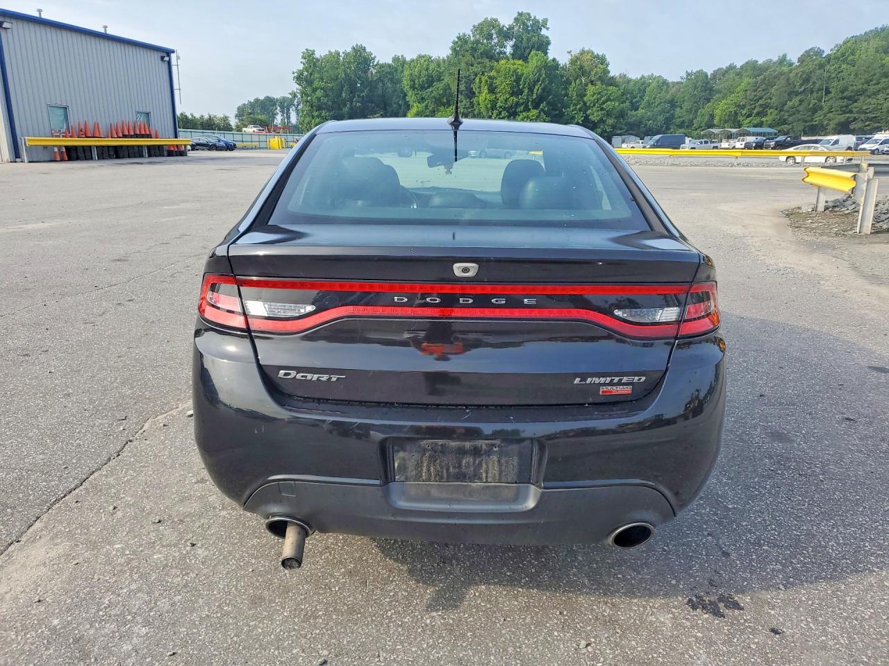 2013 Dodge Dart Limited Black vin: 1C3CDFCH9DD226742