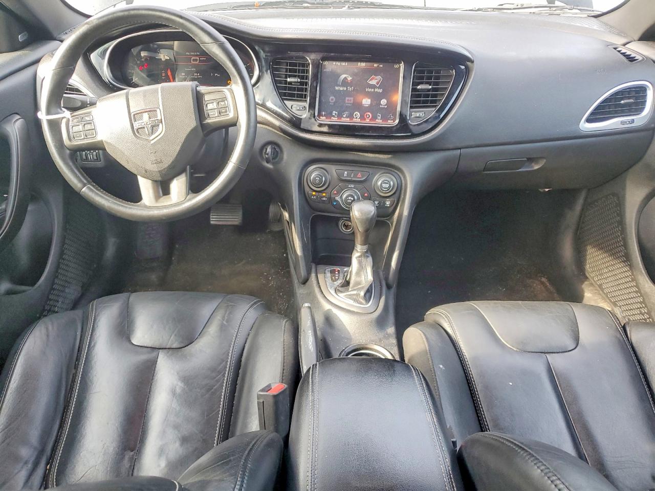 2013 Dodge Dart Limited Black vin: 1C3CDFCH9DD226742