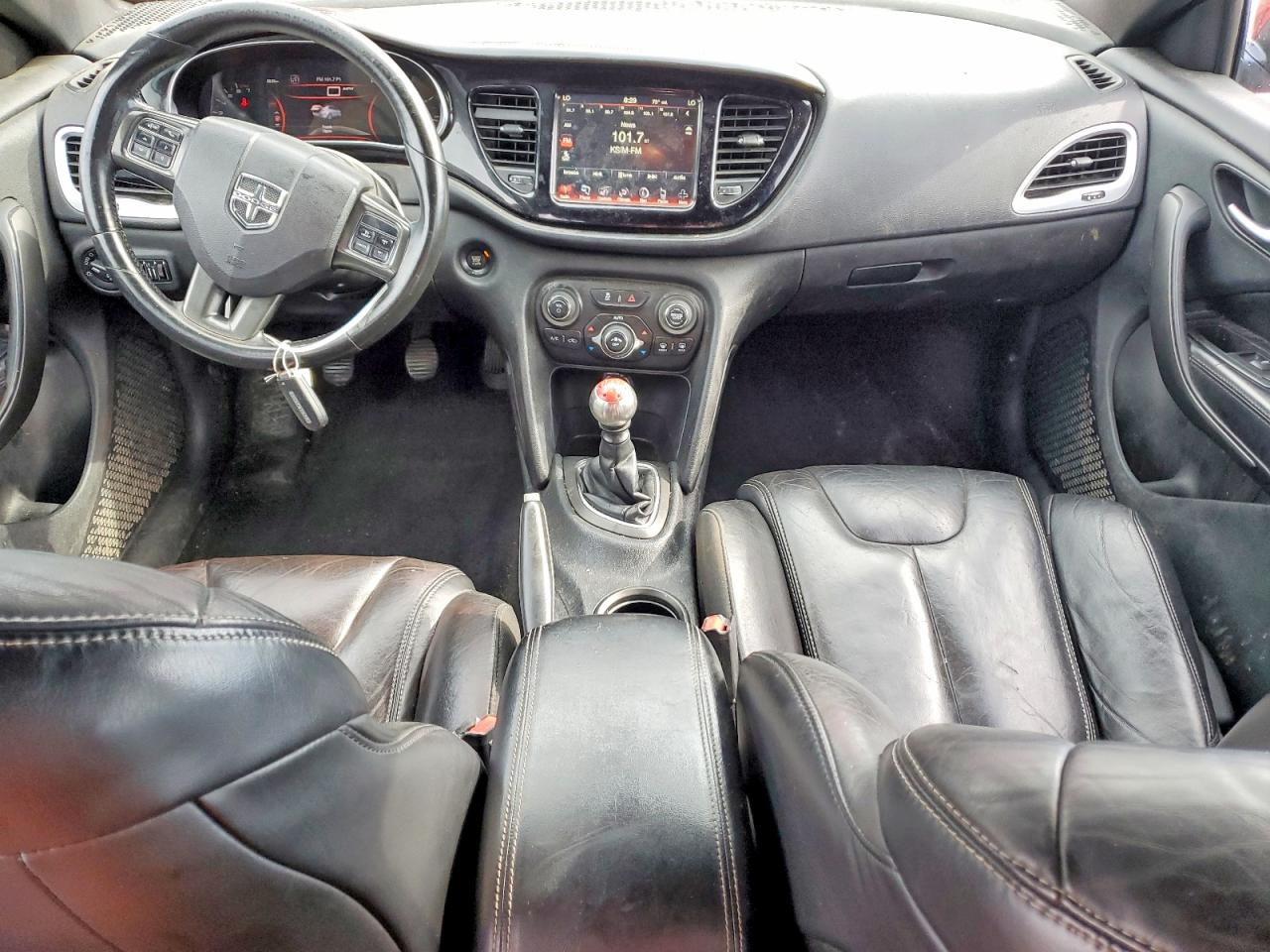 2013 Dodge Dart Red vin: 1C3CDFCH9DD306722