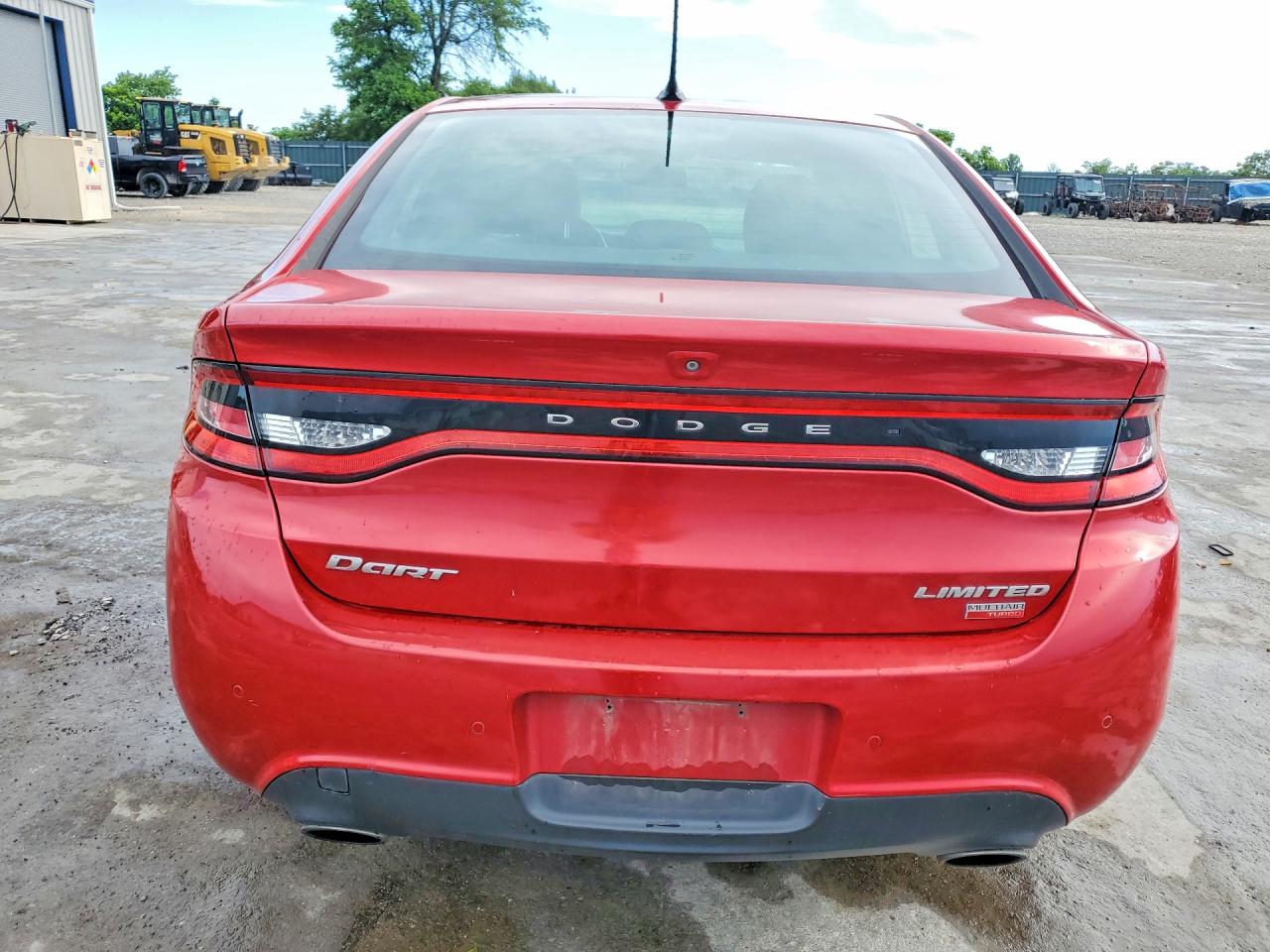 2013 Dodge Dart Red vin: 1C3CDFCH9DD306722