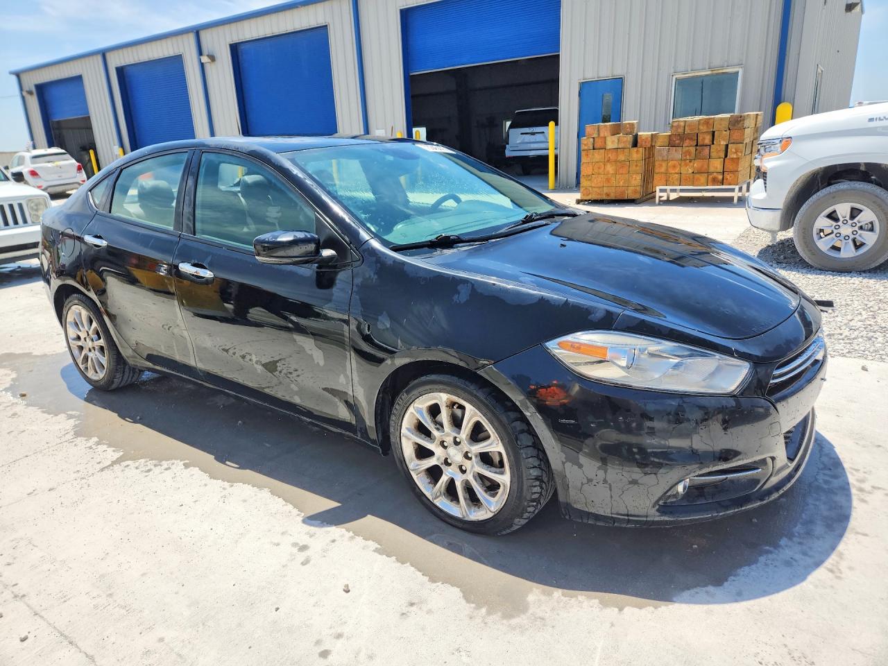 2013 Dodge Dart Limited Black vin: 1C3CDFCHXDD134572