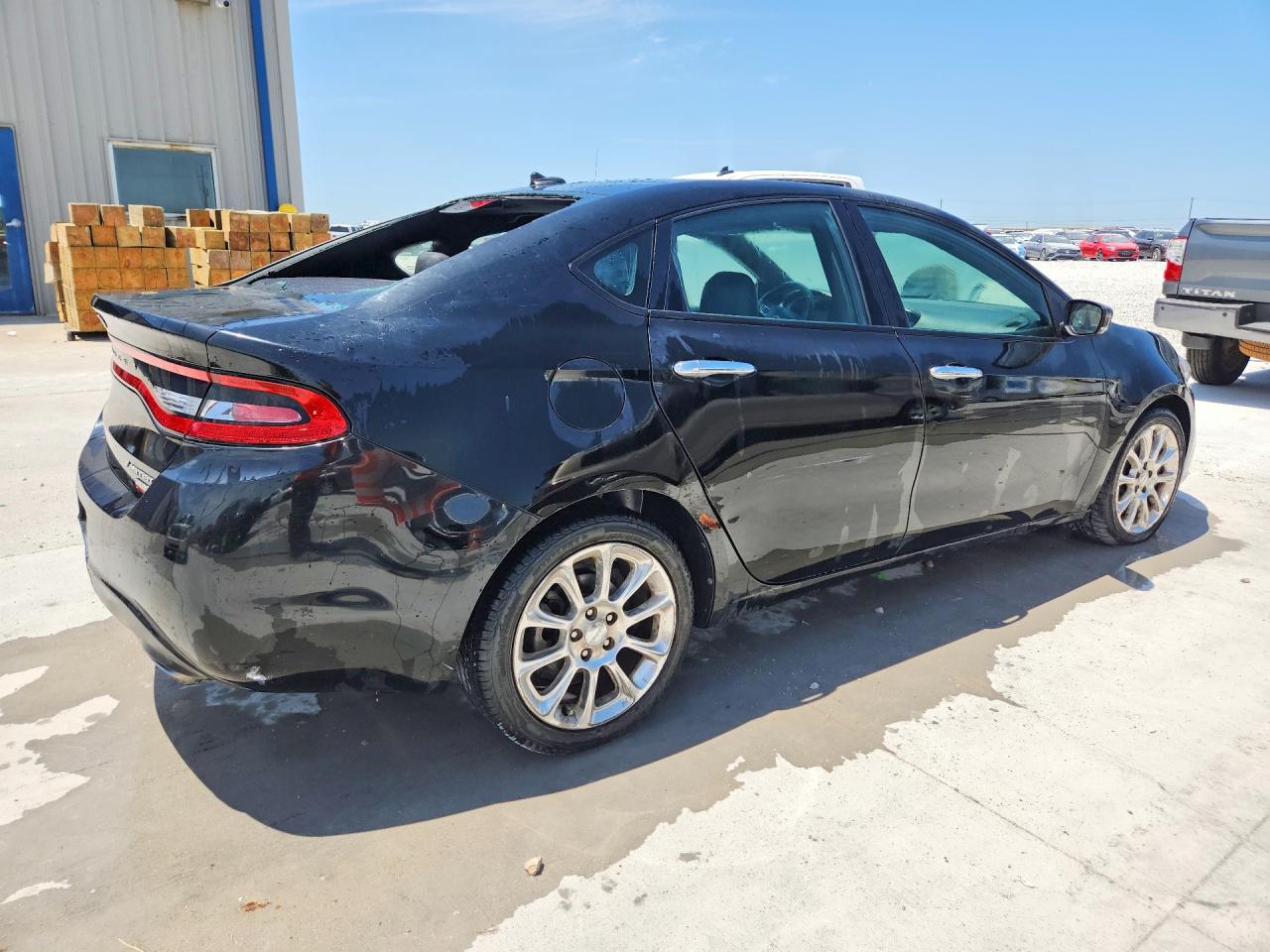 2013 Dodge Dart Limited Black vin: 1C3CDFCHXDD134572