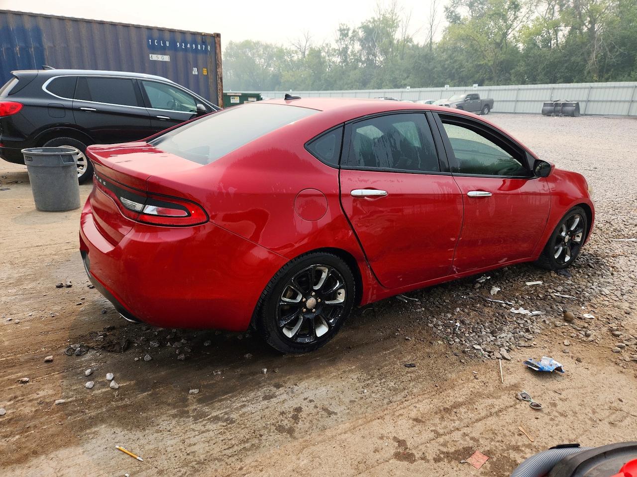 2013 Dodge Dart Limited Красный vin: 1C3CDFCHXDD310066