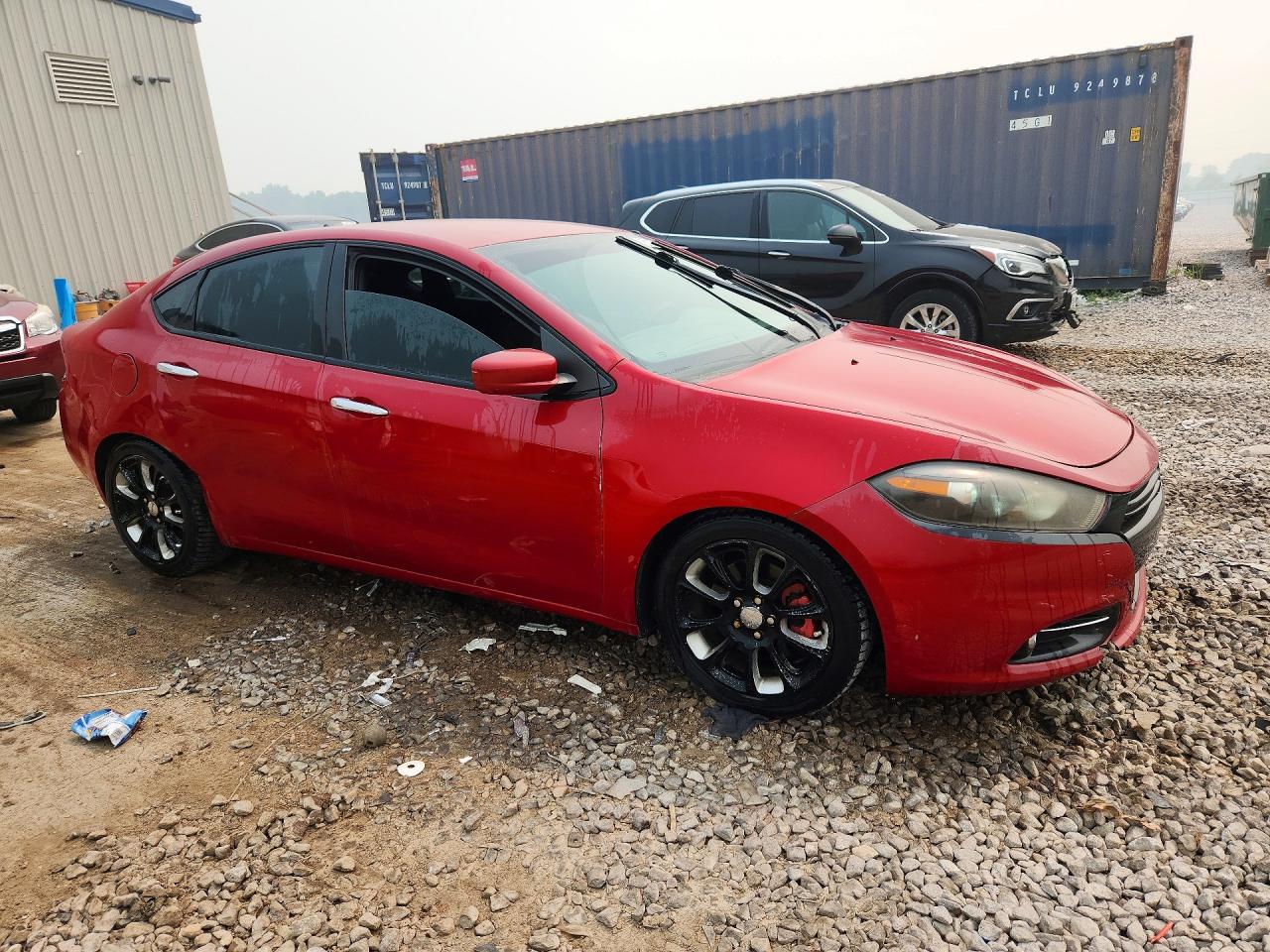 2013 Dodge Dart Limited Красный vin: 1C3CDFCHXDD310066