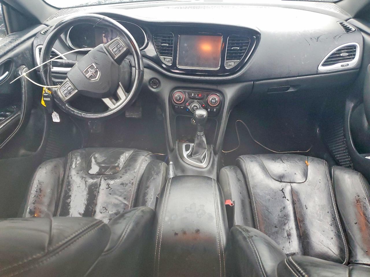 2013 Dodge Dart Limited Gray vin: 1C3CDFCHXDD319995