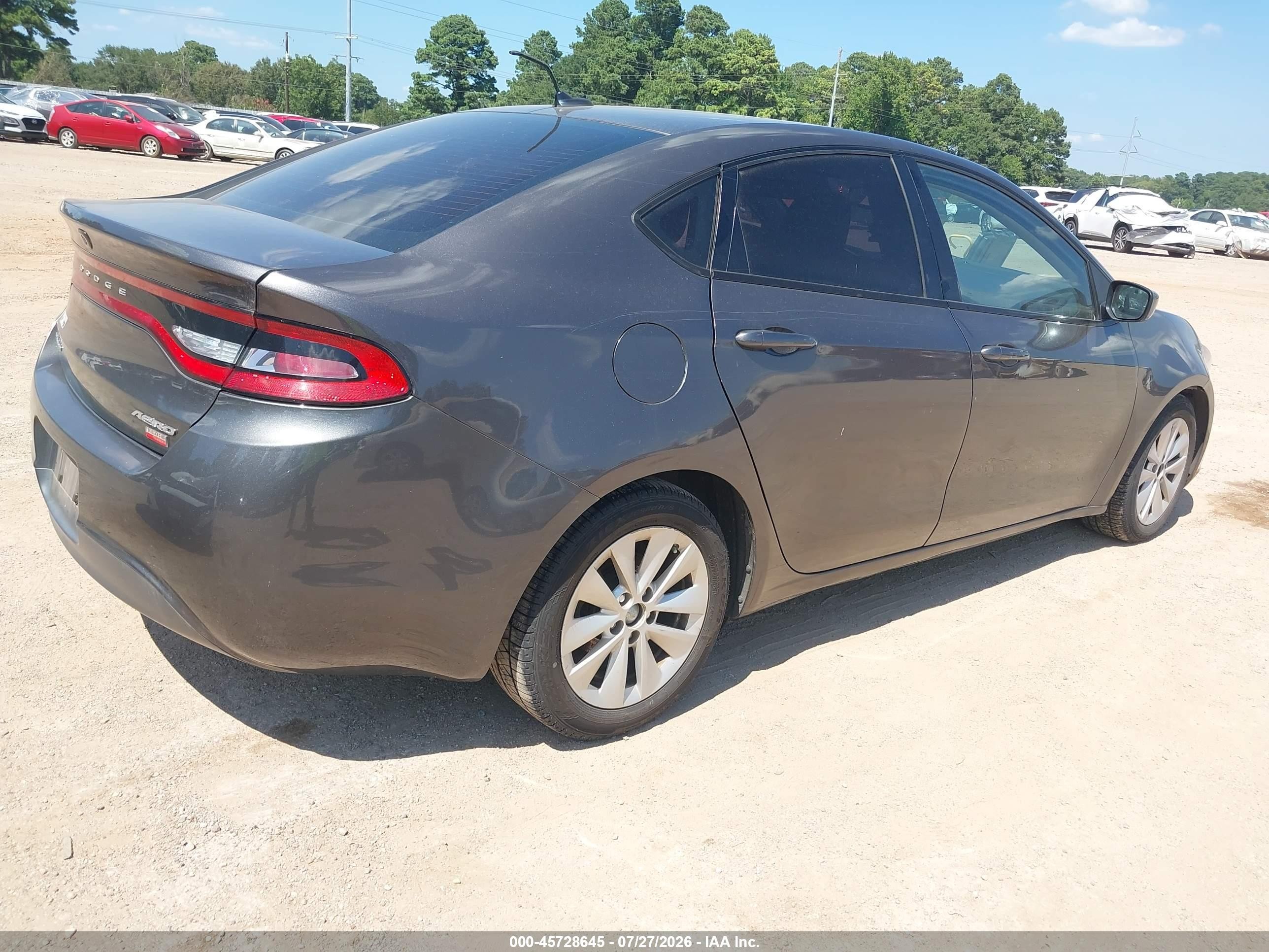 2015 Dodge Dart Aero Black vin: 1C3CDFDH0FD151088