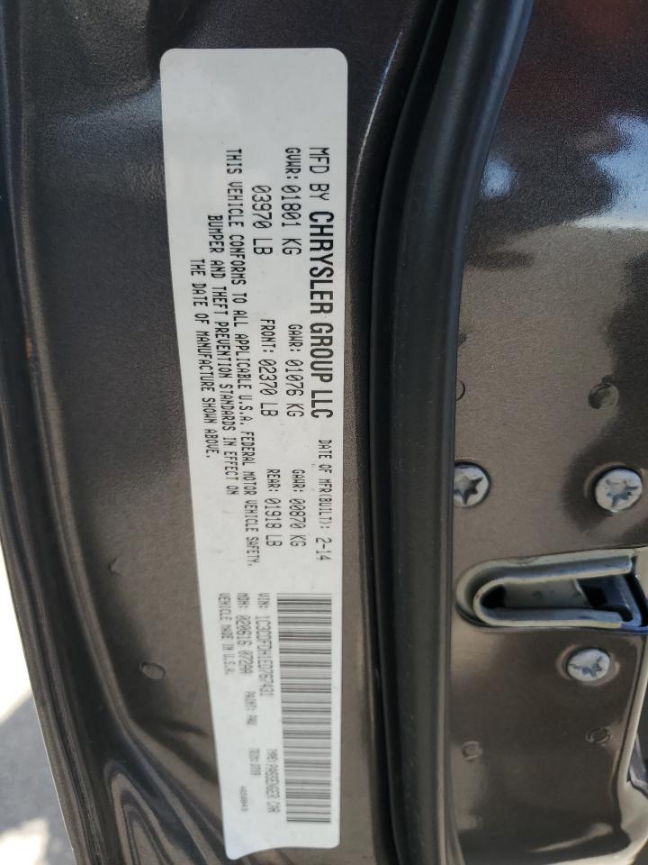 2014 Dodge Dart Se Aero Charcoal vin: 1C3CDFDH1ED767431